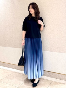 MKミッシェルクランさん（レディース・157cm）の春コーディネート