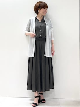MKミッシェルクランさん(レディース・157cm)の夏コーディネート