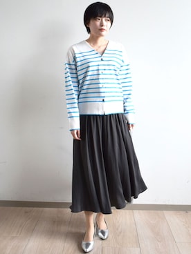 MKミッシェルクランさん（レディース・158cm）の冬コーディネート