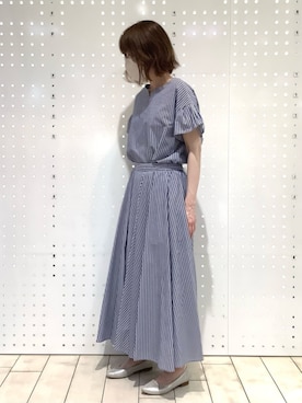 MKミッシェルクランさん（レディース・157cm）の夏コーディネート