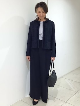 MKミッシェルクランさん(レディース・158cm)の冬コーディネート