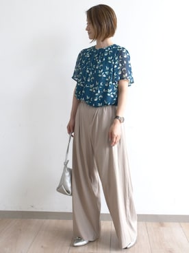 MKミッシェルクランさん(レディース・151cm)の夏コーディネート