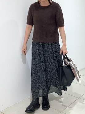 MKミッシェルクランさん(レディース・158cm)の秋コーディネート