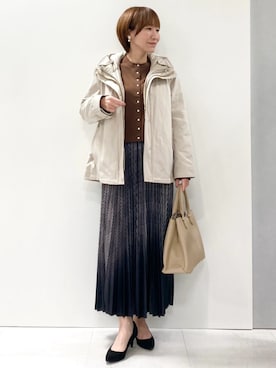 MKミッシェルクランさん(レディース・157cm)の秋コーディネート