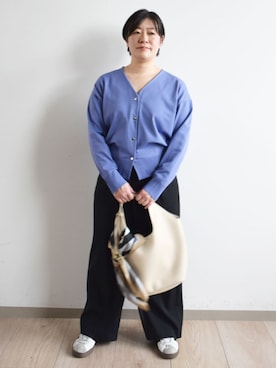 MKミッシェルクランさん（レディース・154cm）の冬コーディネート