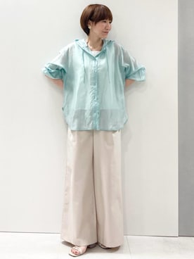 MKミッシェルクランさん(レディース・157cm)の春コーディネート