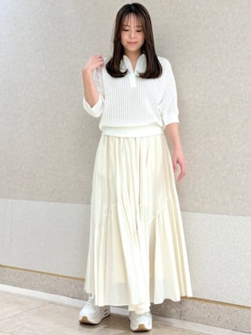 MKミッシェルクランさん（レディース・153cm）の春コーディネート