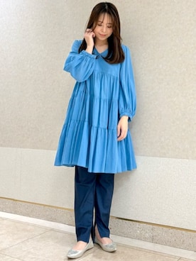 MKミッシェルクランさん（レディース・153cm）の春コーディネート