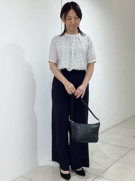 MKミッシェルクランさん（レディース・158cm）の夏コーディネート