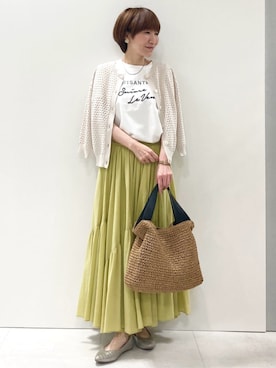 MKミッシェルクランさん（レディース・157cm）の夏コーディネート