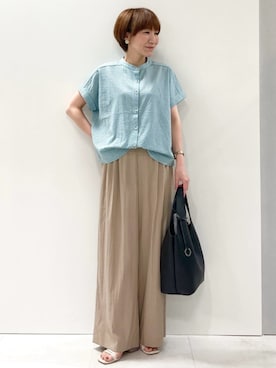 MKミッシェルクランさん（レディース・157cm）の夏コーディネート