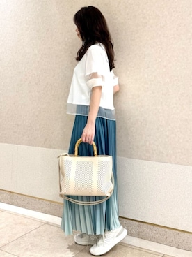 MKミッシェルクランさん（レディース・157cm）の夏コーディネート