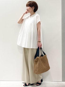 MKミッシェルクランさん(レディース・157cm)の夏コーディネート