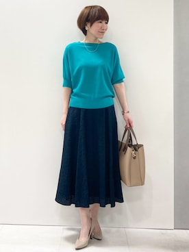 MKミッシェルクランさん(レディース・157cm)の春コーディネート
