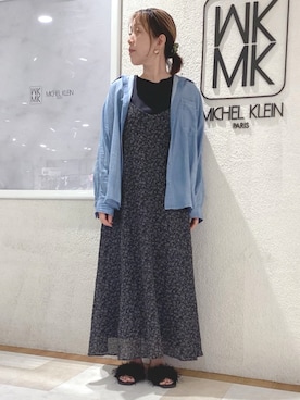 MKミッシェルクランさん(レディース・160cm)の夏コーディネート