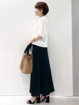 MKミッシェルクランさん（レディース・157cm）の夏コーディネート