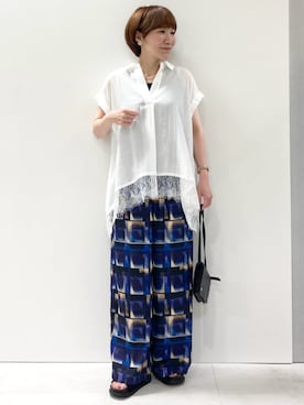 MKミッシェルクランさん(レディース・157cm)の夏コーディネート