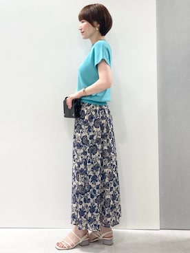 MKミッシェルクランさん(レディース・157cm)の春コーディネート
