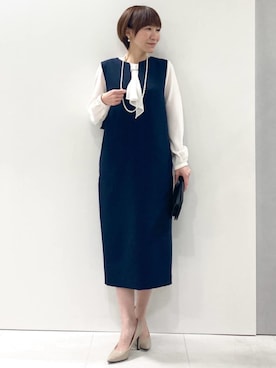 MKミッシェルクランさん(レディース・157cm)の冬コーディネート