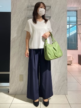 MKミッシェルクランさん（レディース・162cm）の夏コーディネート
