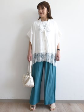 MKミッシェルクランさん（レディース・162cm）の夏コーディネート