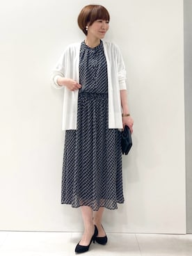 MKミッシェルクランさん（レディース・157cm）の春コーディネート