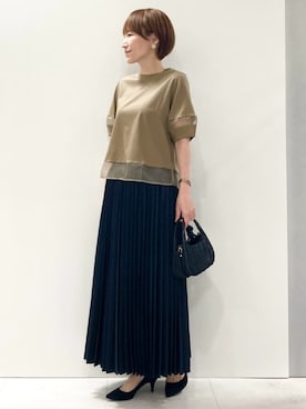 MKミッシェルクランさん(レディース・157cm)の夏コーディネート