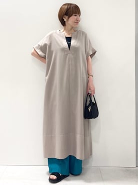 MKミッシェルクランさん（レディース・157cm）の夏コーディネート