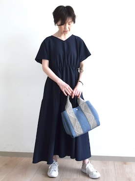 MKミッシェルクランさん(レディース・156cm)の夏コーディネート