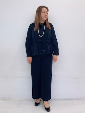 MKミッシェルクランさん(レディース・154cm)の春コーディネート