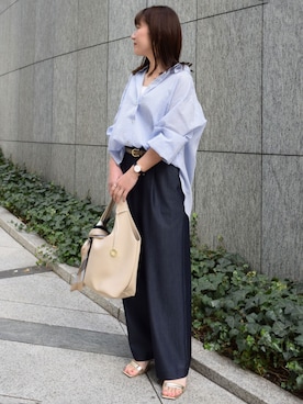 MKミッシェルクランさん(レディース・163cm)の冬コーディネート