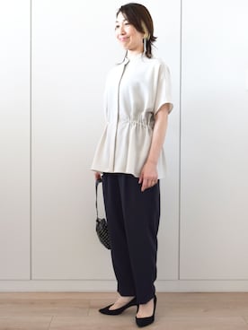MKミッシェルクランさん(レディース・158cm)の春コーディネート