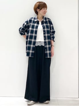 MKミッシェルクランさん(レディース・157cm)の夏コーディネート