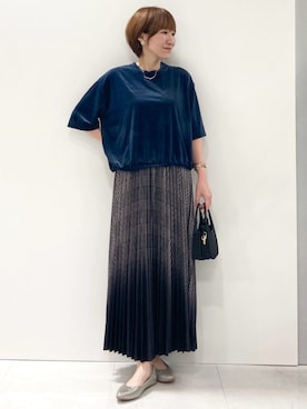 MKミッシェルクランさん(レディース・157cm)の秋コーディネート