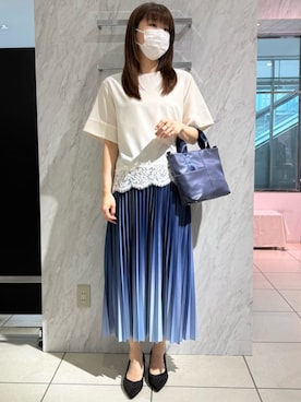 MKミッシェルクランさん（レディース・164cm）の春コーディネート