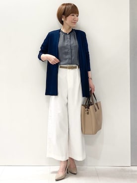 MKミッシェルクランさん（レディース・157cm）の夏コーディネート
