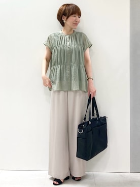 MKミッシェルクランさん(レディース・157cm)の夏コーディネート