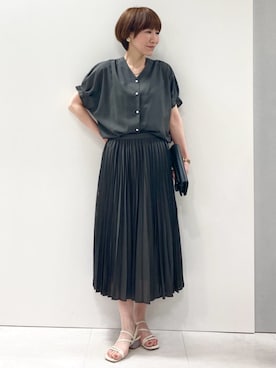 MKミッシェルクランさん(レディース・157cm)の春コーディネート