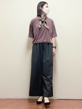 MKミッシェルクランさん（レディース・166cm）の夏コーディネート