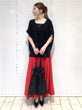 MKミッシェルクランさん(レディース・154cm)の夏コーディネート