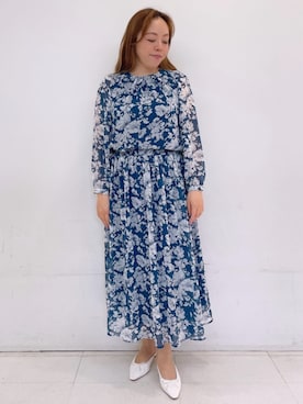 「MK MICHEL KLEIN（エムケーミッシェルクラン）のアイテム」を使った、MKミッシェルクランさん（レディース・157cm）の春コーディネート