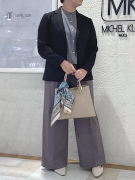 MKミッシェルクランさん(レディース・154cm)の秋コーディネート
