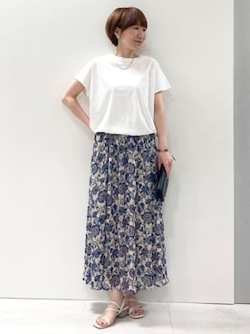 MKミッシェルクランさん（レディース・157cm）の夏コーディネート