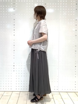 MKミッシェルクランさん(レディース・157cm)の夏コーディネート