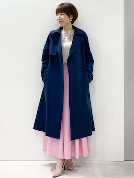 MKミッシェルクランさん（レディース・157cm）の春コーディネート