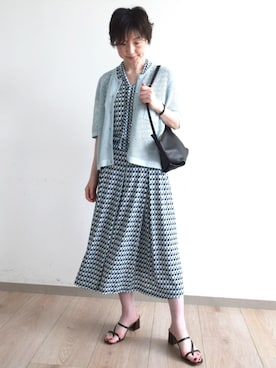 MKミッシェルクランさん(レディース・156cm)の夏コーディネート