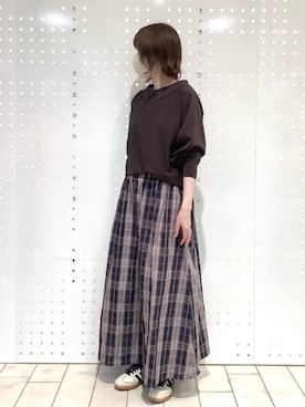 MKミッシェルクランさん（レディース・157cm）の秋コーディネート