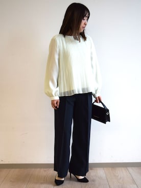 MKミッシェルクランさん(レディース・160cm)の冬コーディネート