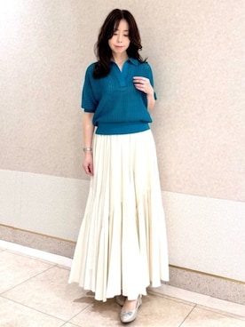 MKミッシェルクランさん(レディース・157cm)の春コーディネート