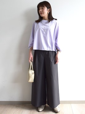 MKミッシェルクランさん（レディース・163cm）の冬コーディネート